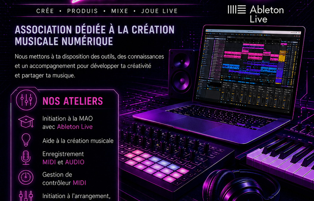 PURPLE STUDIO Live – Association dédiée à la création musicale numérique